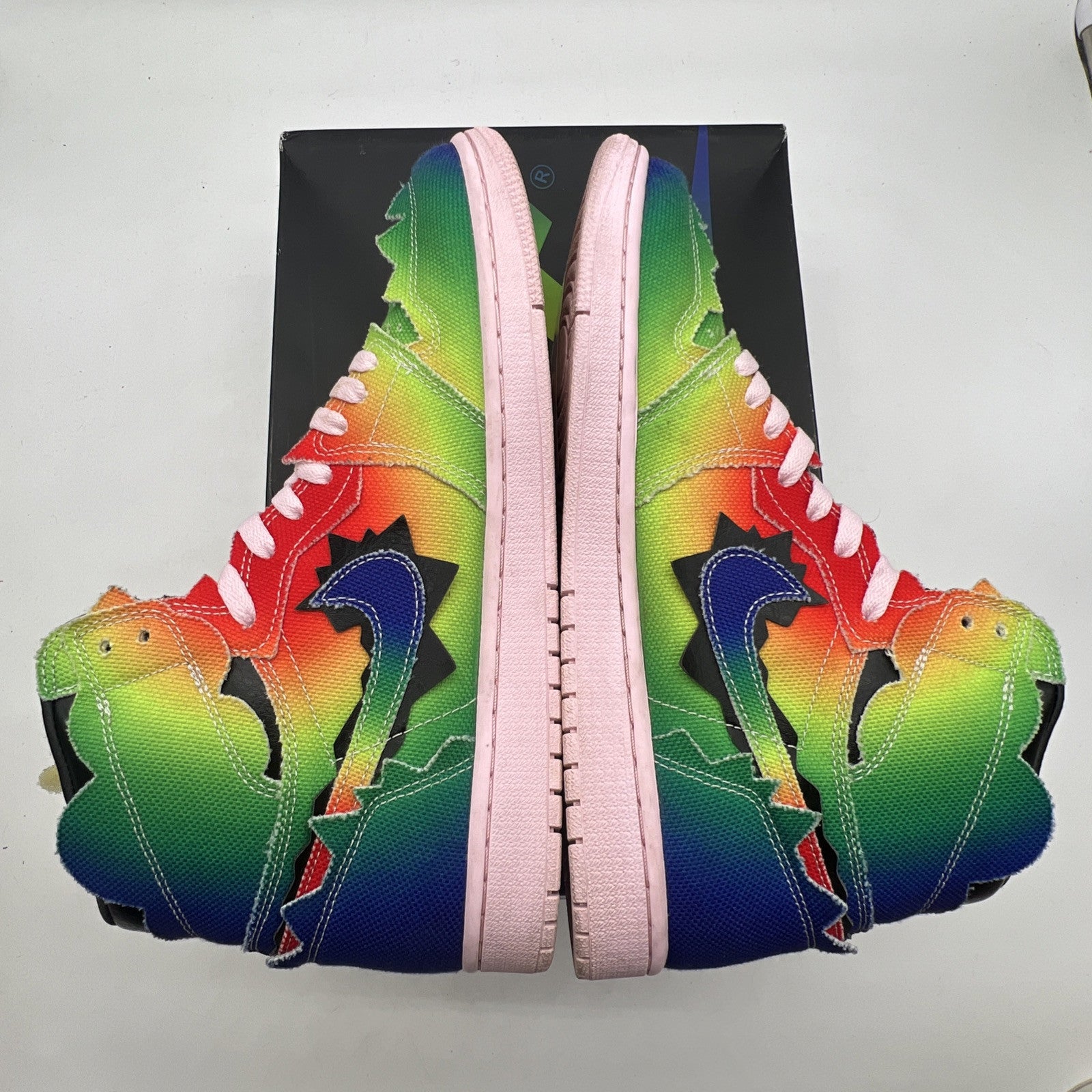 Size 11.5 - Air Jordan 1 Retro OG High x J Balvin Tie Dye (DC3481-900)