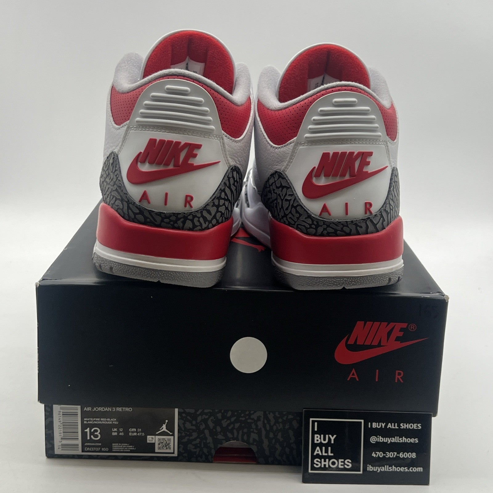 Size 13 - Air Jordan 3 Retro Mid Fire Red (DN3707-160)