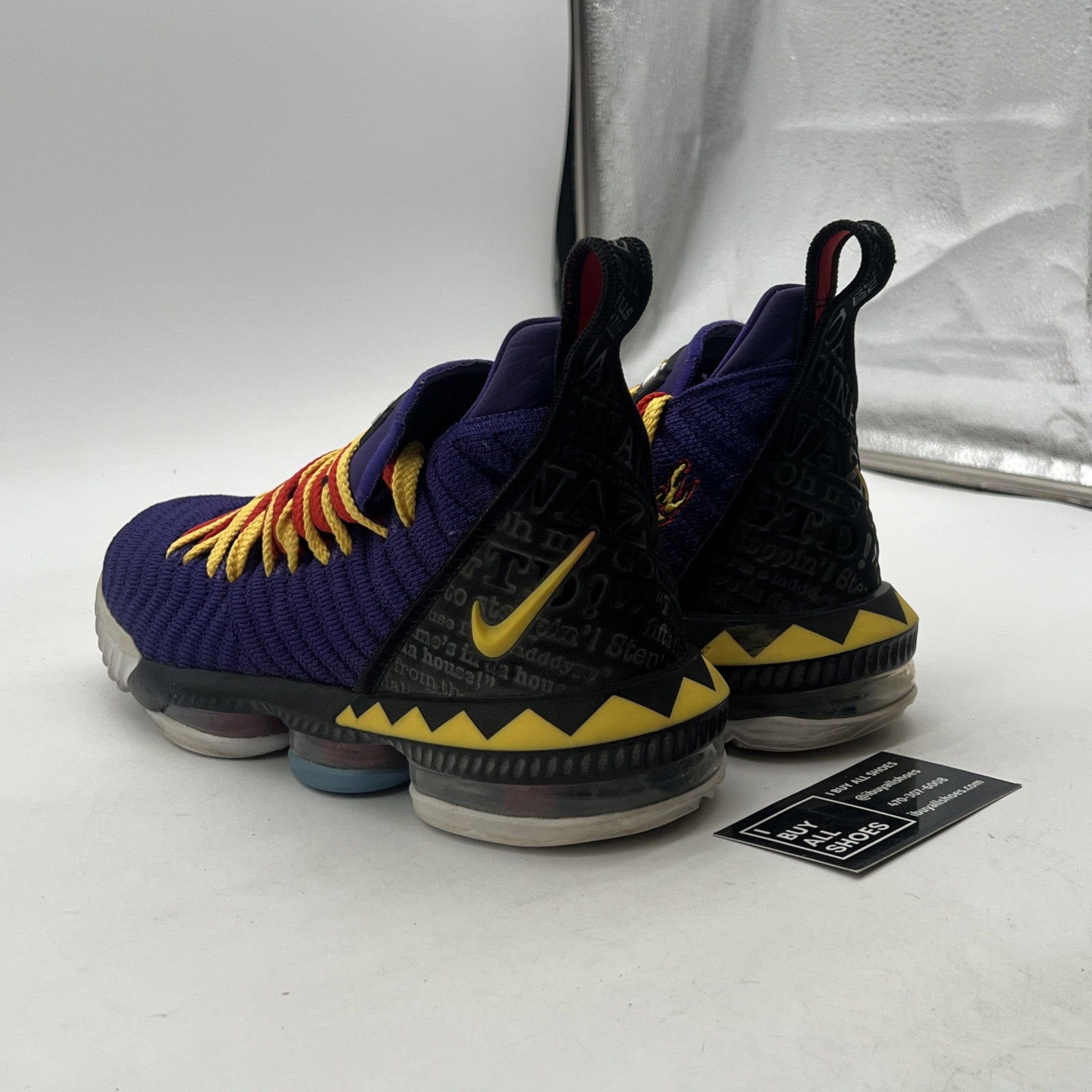 Size 8 - Nike LeBron 16 Martin (CI1520-500)