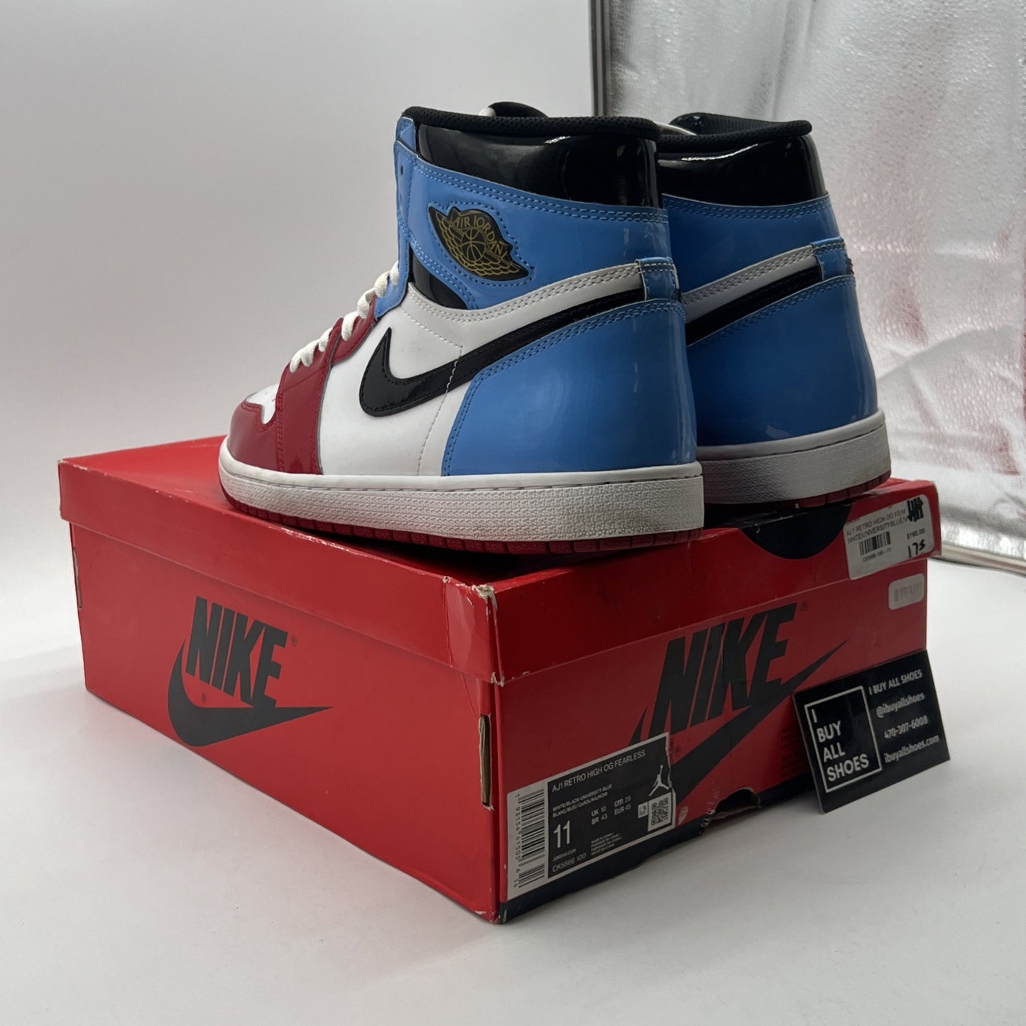 Size 11 - Air Jordan 1 Retro OG High Fearless (CK5666-100)