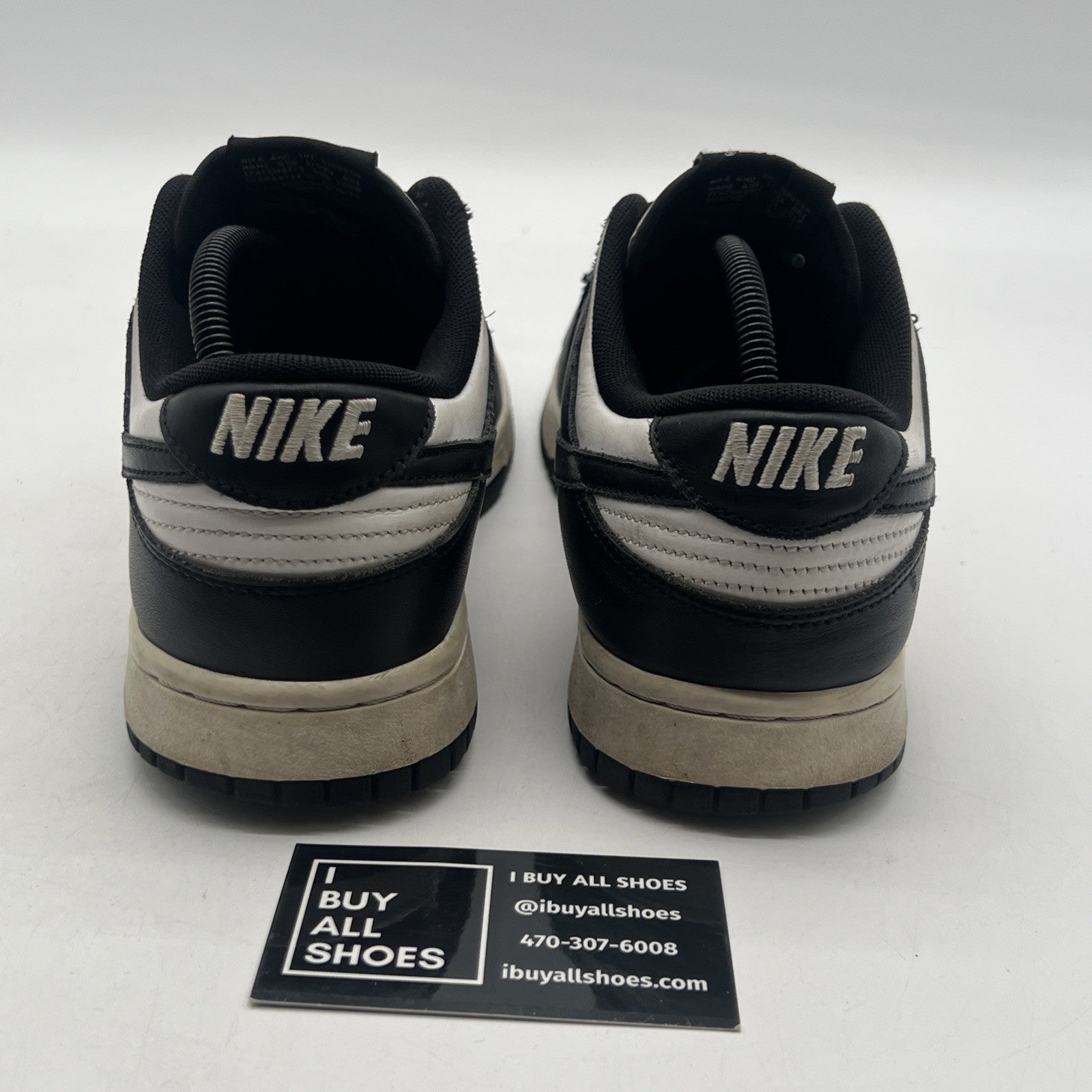 Size 10 - Nike Dunk Low Black White (DD1391-100)