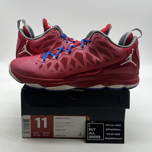 Size 11 - Jordan CP3.VI Sport Red (535807-616)