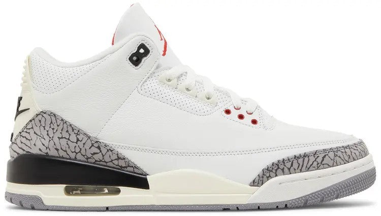 Size 8 - Air Jordan 3 Retro Mid White Cement Reimagined (DN3707-100)