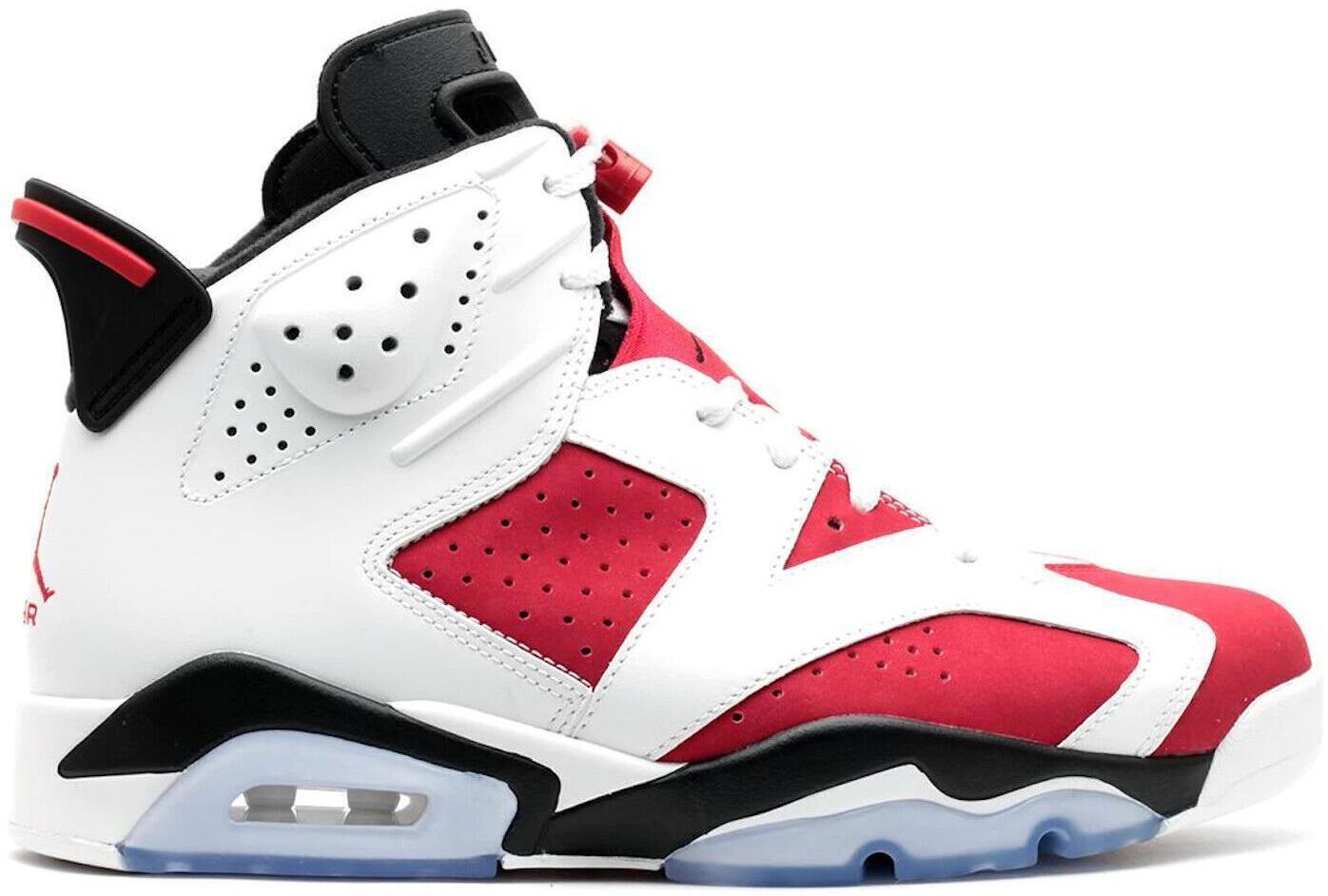 Size 12 - Air Jordan 6 Retro 2014 White Infrared Leather (384664-123)