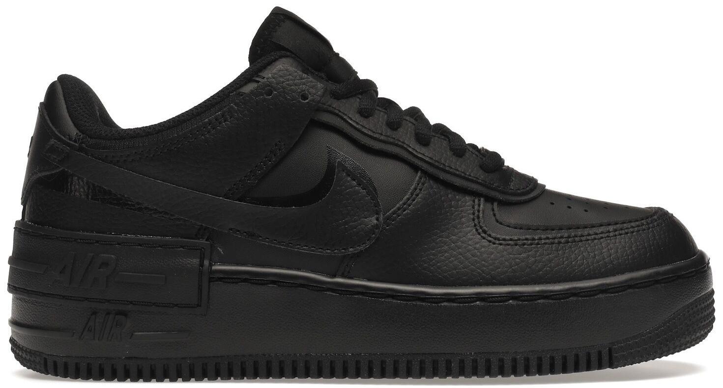 Size 7W - Nike Air Force 1 Shadow Triple Black (CI0919-001)