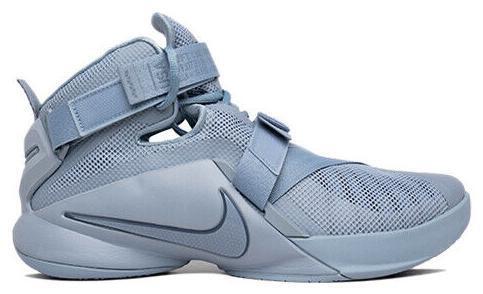 Size 12 - Nike LeBron Soldier 9 PRM Blue Grey (749490-444)