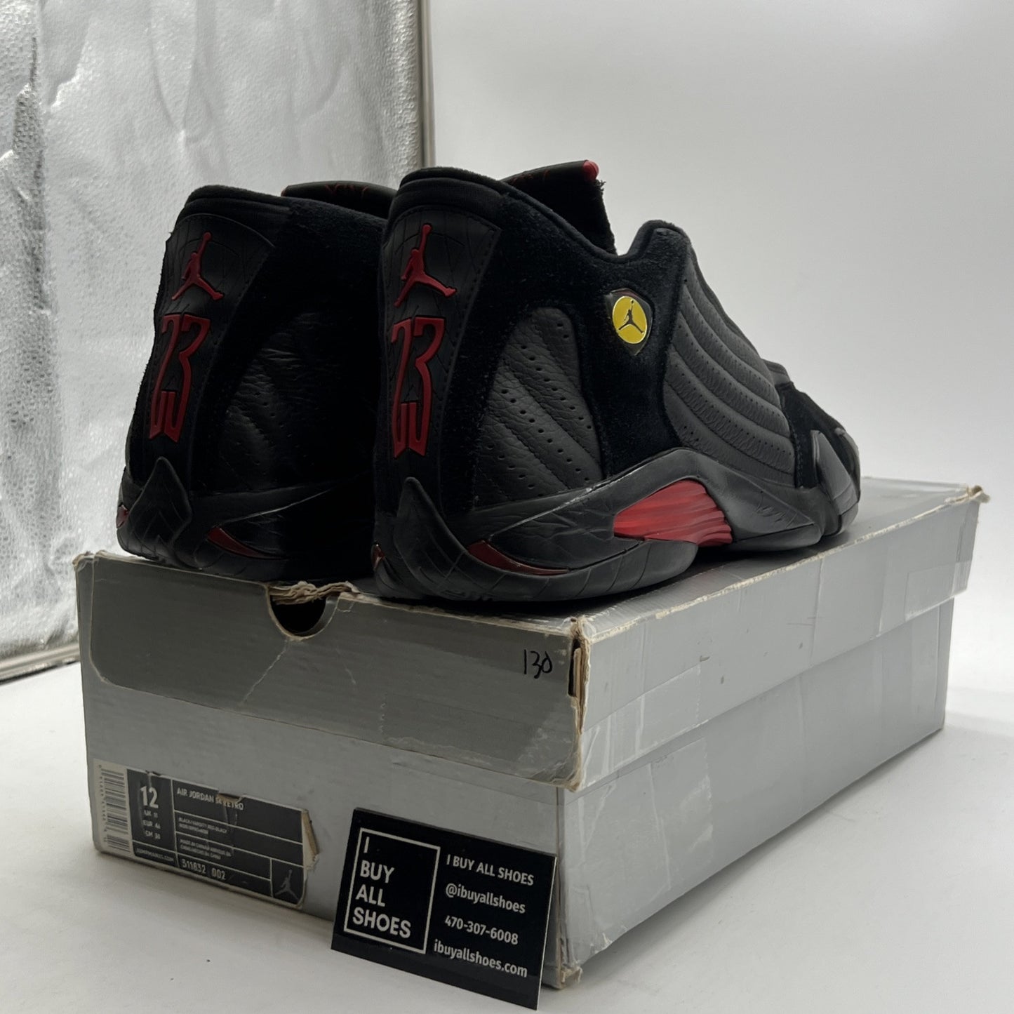 Size 12 - Air Jordan 14 Retro 2005 Last Shot (311832-002)