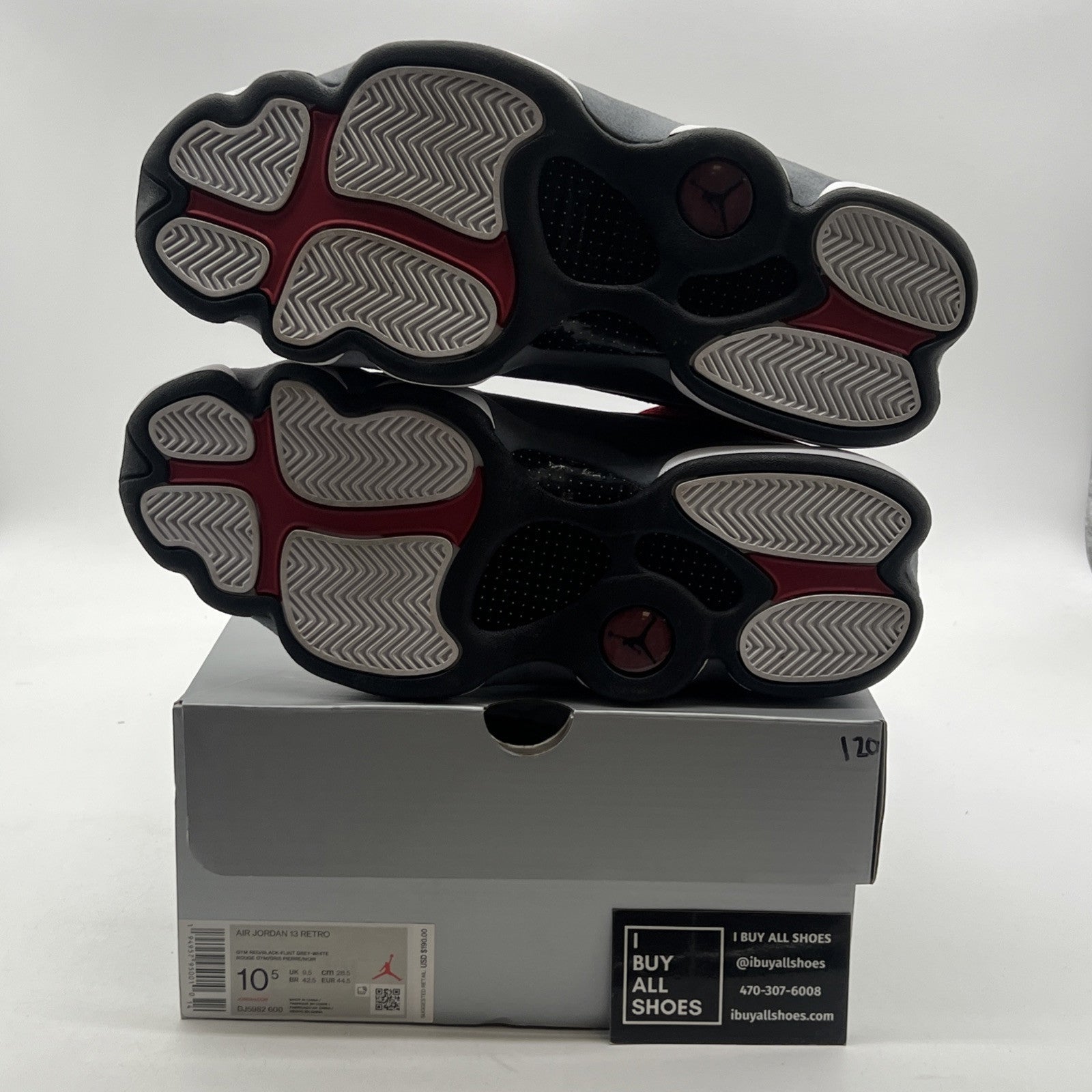 Size 10.5 - Air Jordan 13 Red/White - (DJ5982-600)