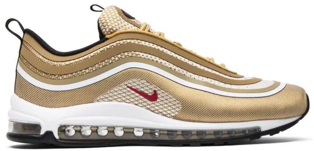 Size 11.5 - Nike Air Max 97 Ultra 17 Metallic Gold (918356-700)
