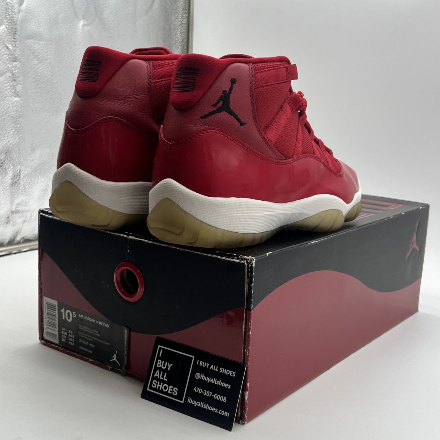 Size 10.5 - Air Jordan 11 Retro High Win Like '96 (378037-623)
