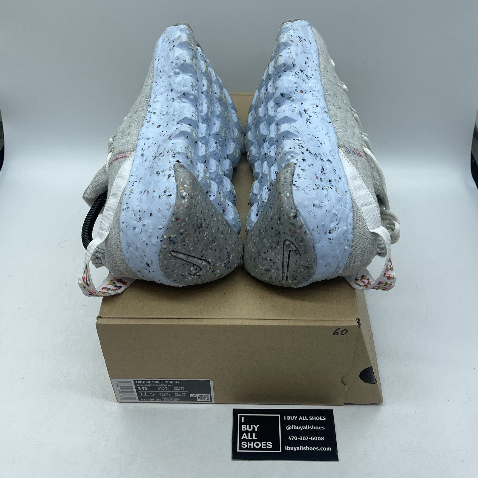 Size 10 - Nike Space Hippie 04 Be True Grey White Suede (CZ6398-102)