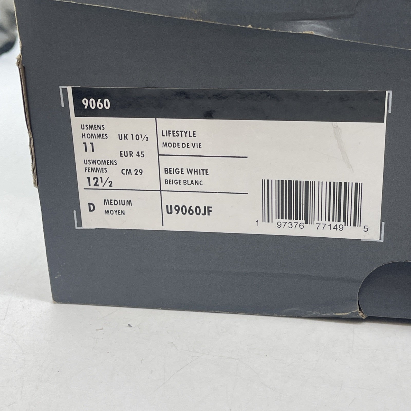 Size 11 - New Balance 9060 Festival Pack Brown White Suede (U9060JF)