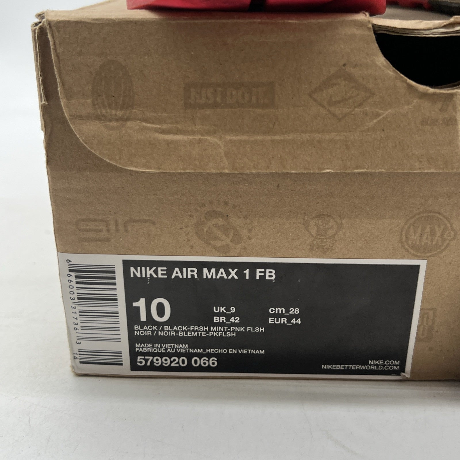 Size 10 - Nike Air Max 1 FB Yeezy (579920-066)
