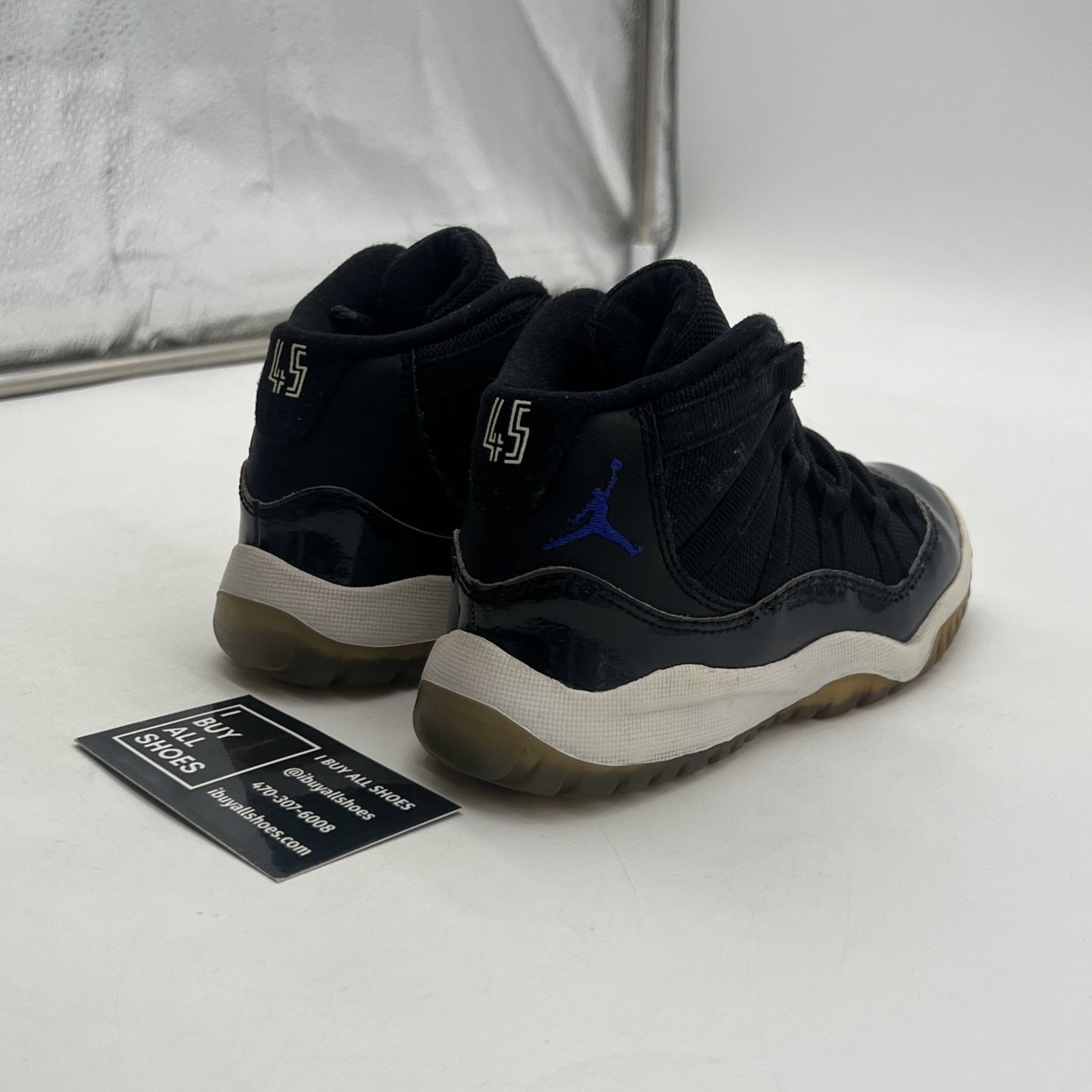Size 12C - Air Jordan 11 Retro 2016 Mid Space Jam (378039-003)