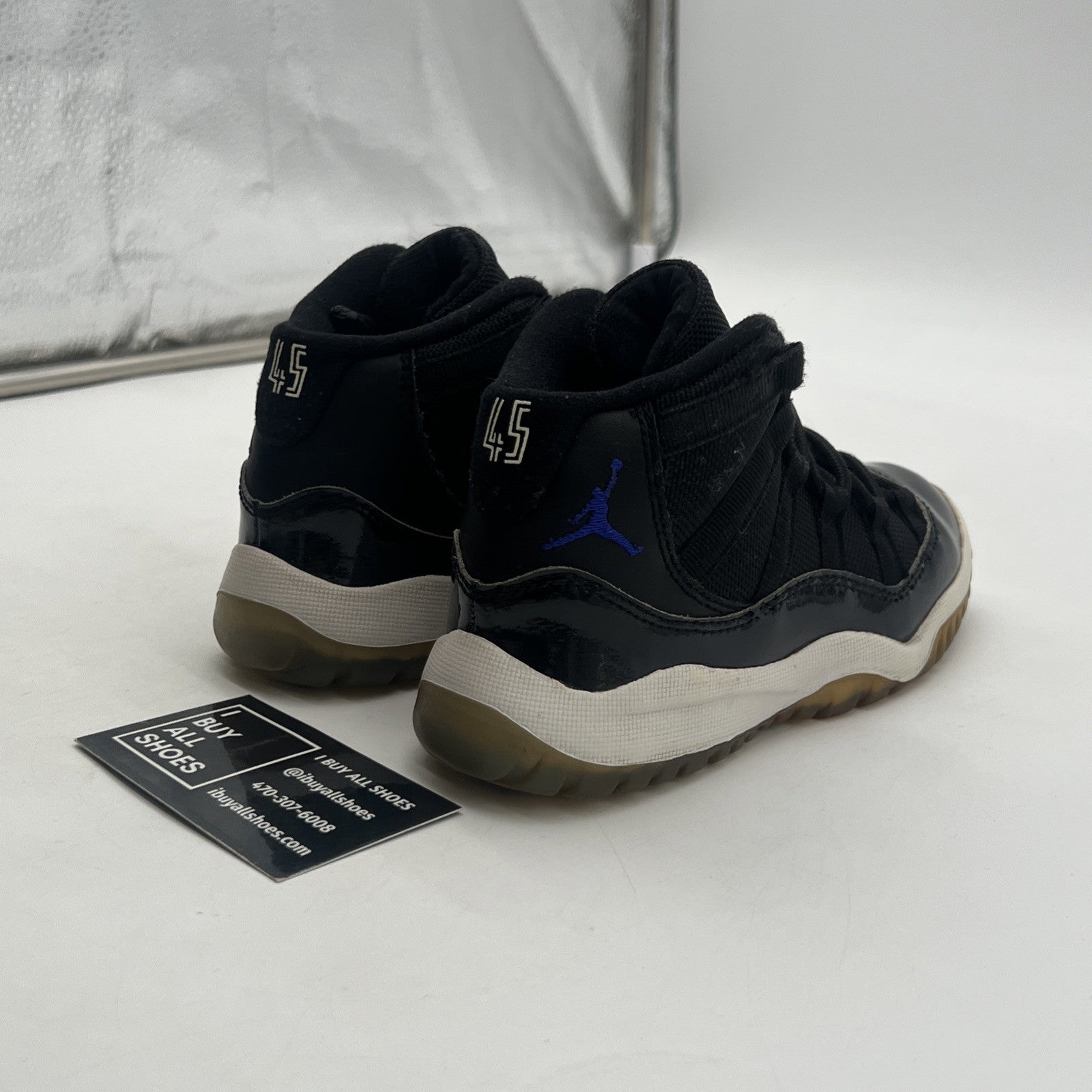 Size 12C - Air Jordan 11 Retro 2016 Mid Space Jam (378039-003)