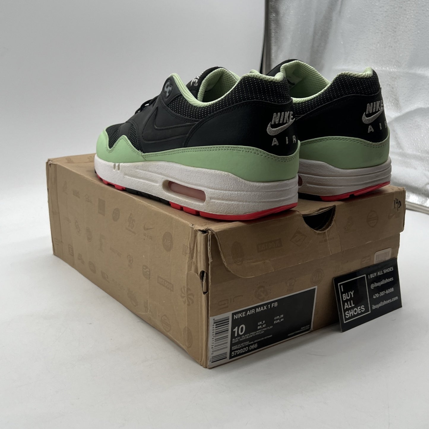 Size 10 - Nike Air Max 1 FB Yeezy (579920-066)
