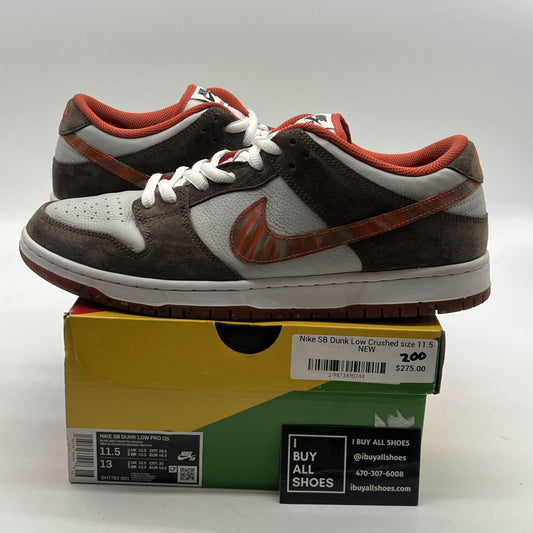 Size 11.5 - Nike Crushed D.C. x Dunk SB Low Golden Hour (DH7782-001)