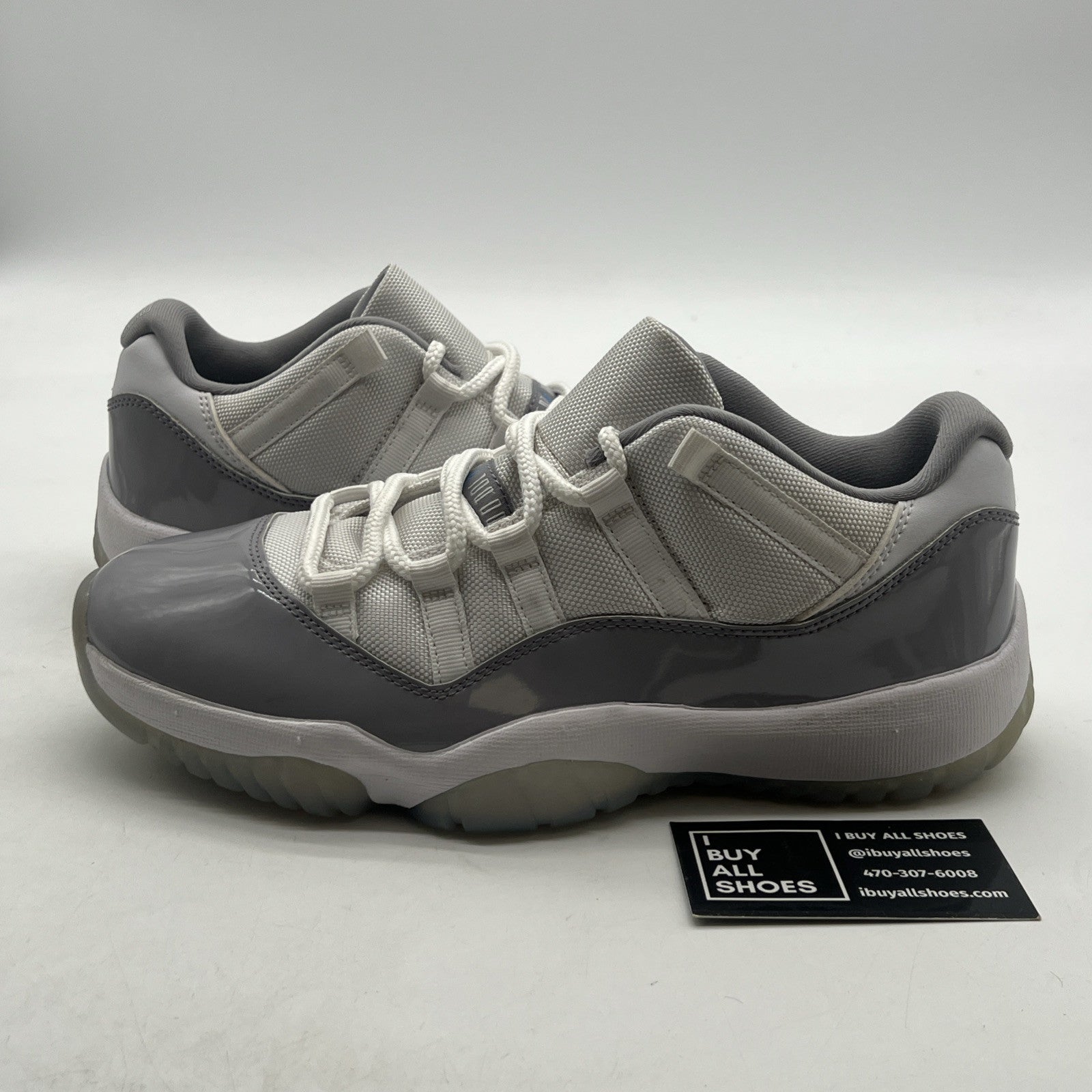 Size 8.5 - Air Jordan 11 Retro Low Cement Grey (AV2187-140)