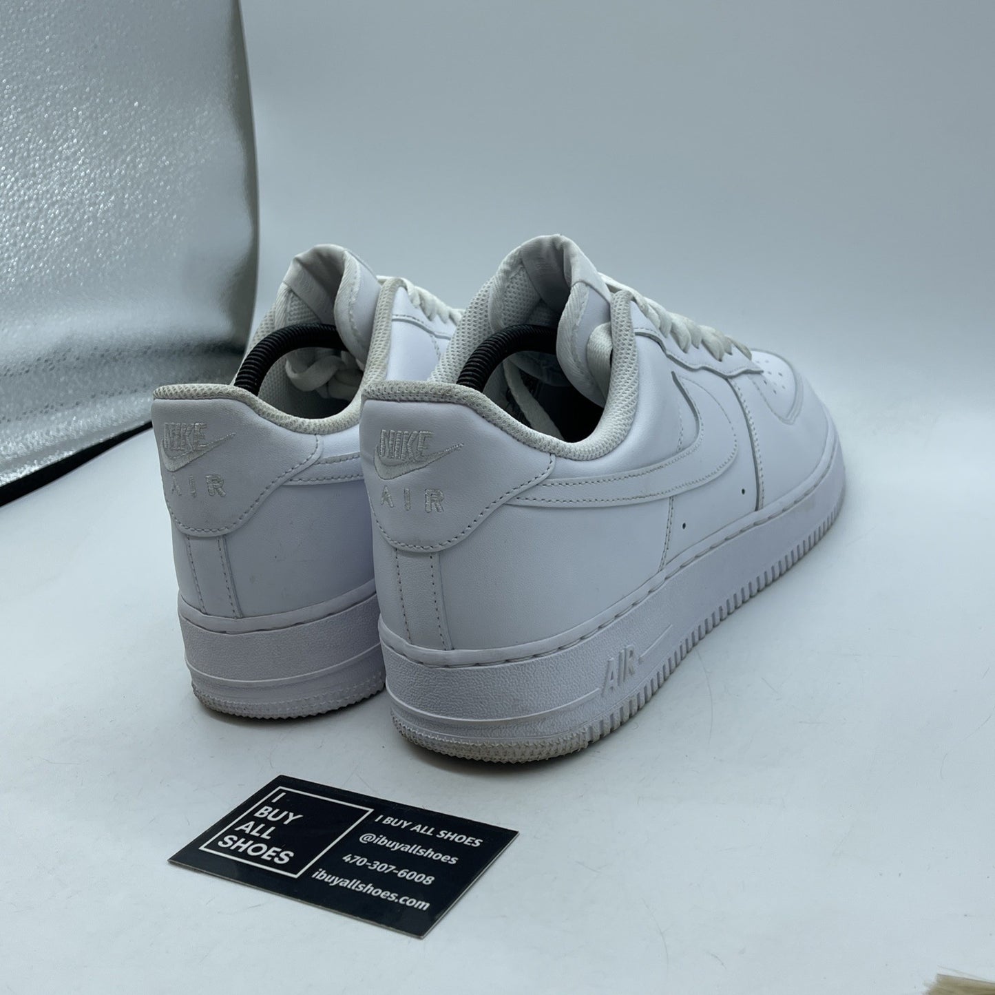 Size 10.5 - Nike Air Force 1 '07 Low Triple White Leather (CE2288-111)