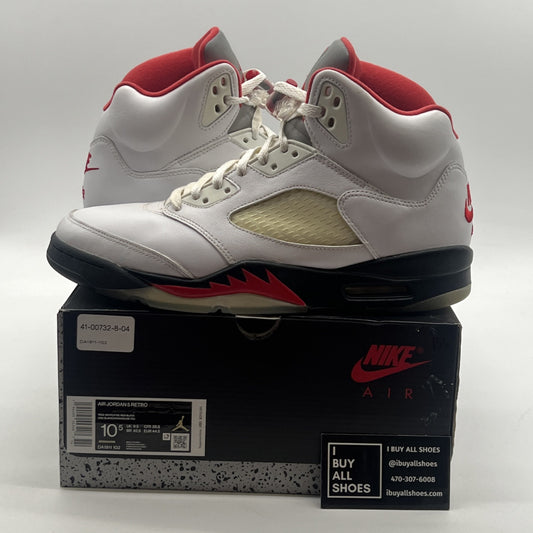 Size 10.5 - Air Jordan 5 Retro Mid Fire Red (DA1911-102)