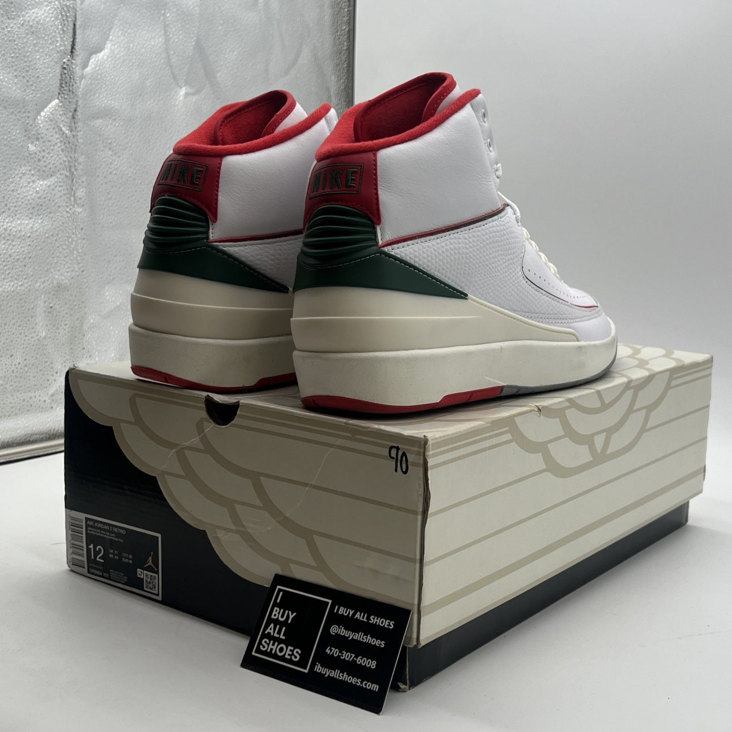 Size 12 - Air Jordan 2 Retro Origins (DR8884-101)