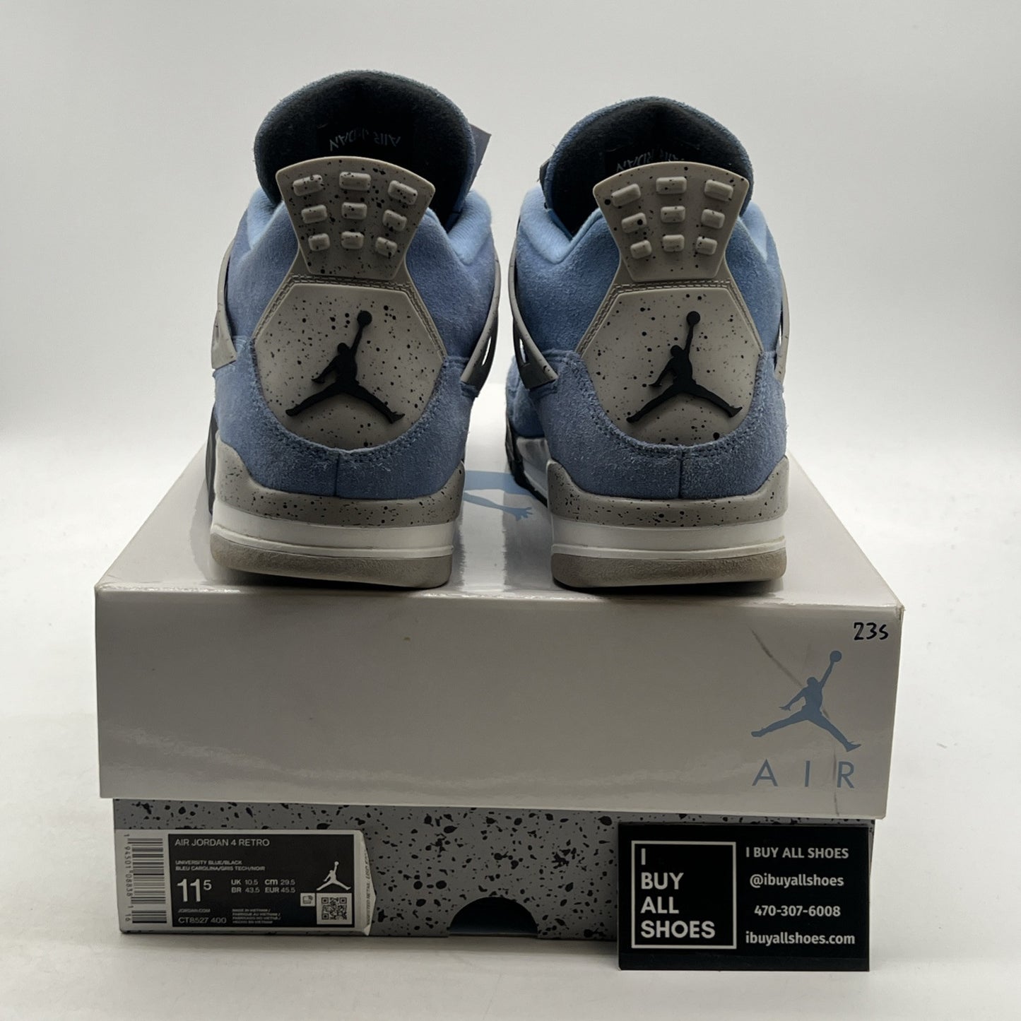 Size 11.5 - Air Jordan 4 Retro Mid University Blue (CT8527-400)