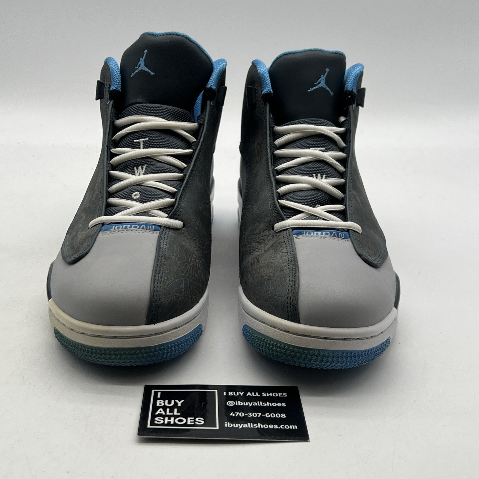 Size 11.5 - Air Jordan Dub Zero Wolf Grey (322046-007)