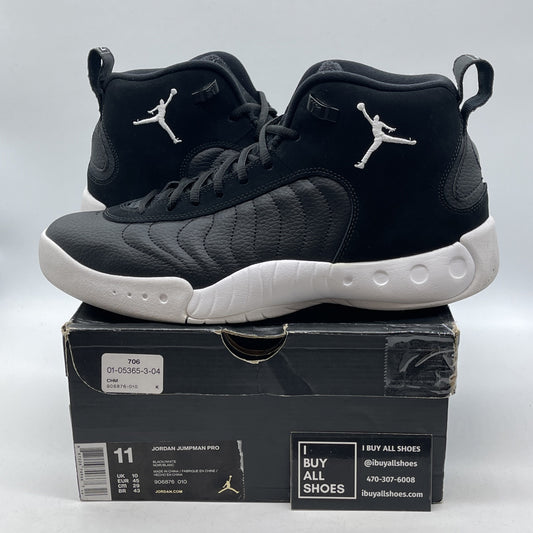 Size 11 - Jordan Jumpman Pro Cyber Monday Black Suede Leather (906876-010)