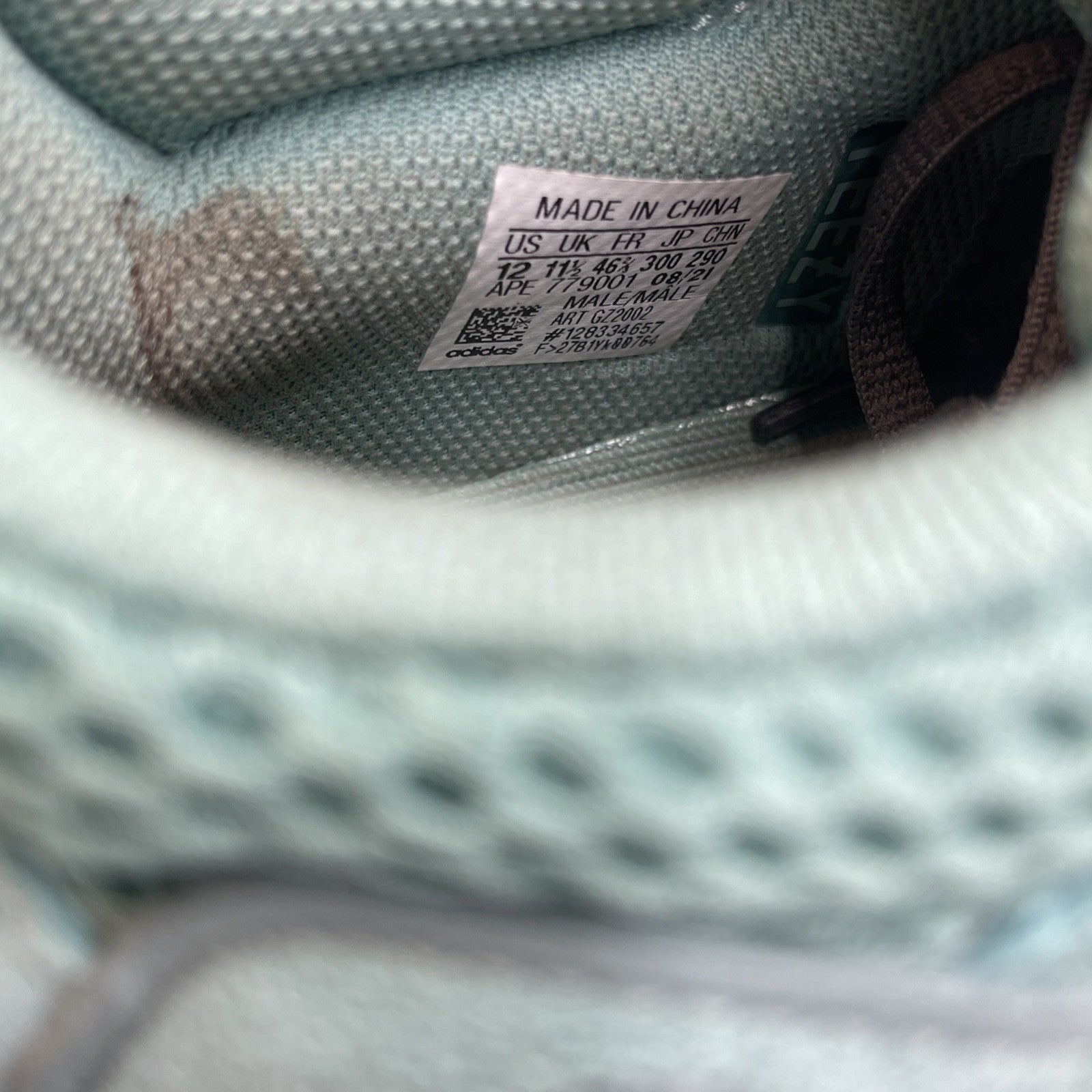 Size 12 - adidas Yeezy Boost 700 Faded Azure Blue Suede Leather (GZ2002)