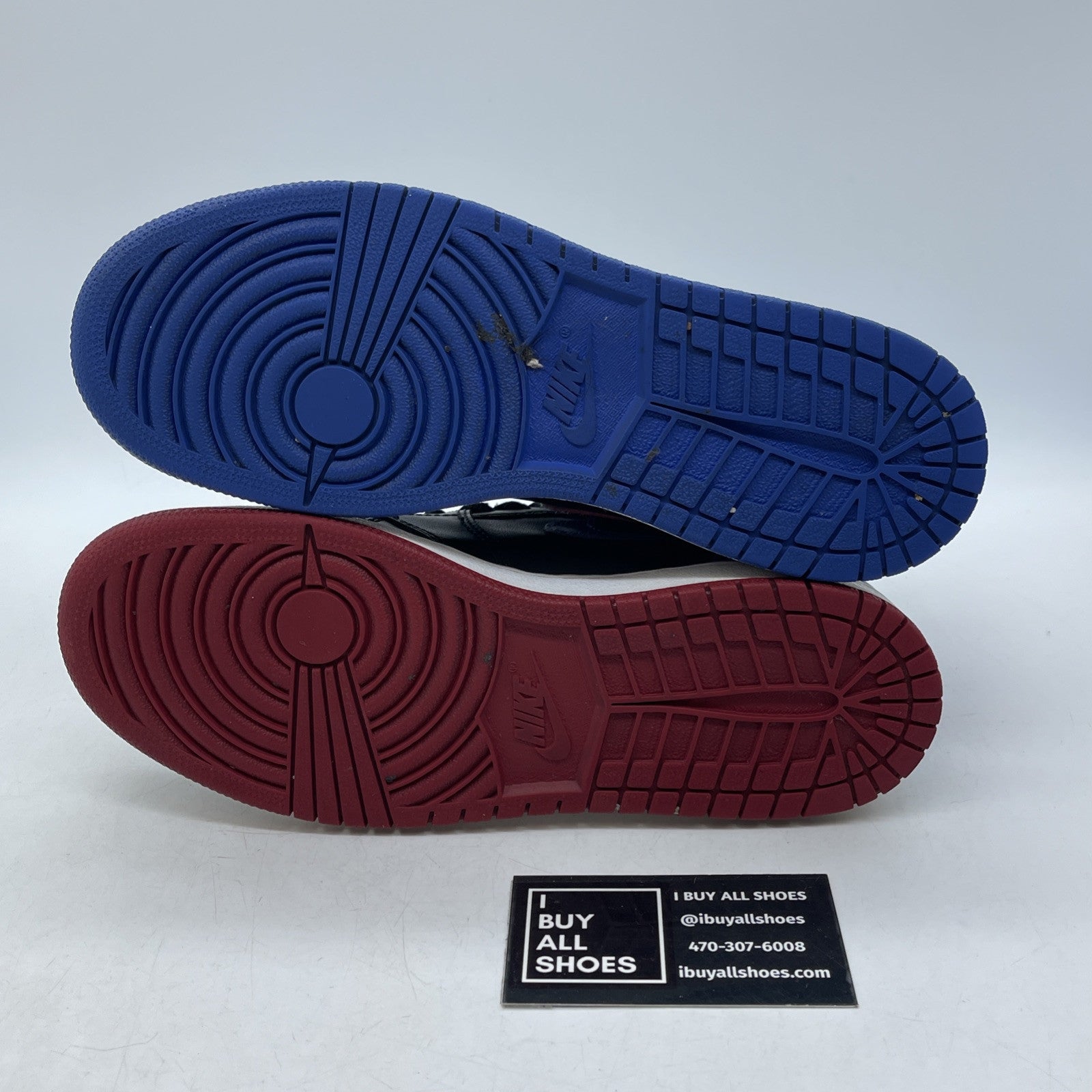 Size 5.5Y - Air Jordan 1 Retro High OG GS Top 3 Black White Red Blue 575441-026
