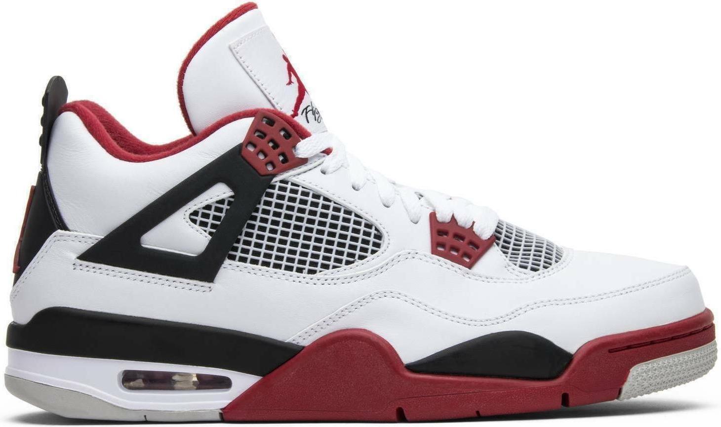 Size 10 - Air Jordan 4 Retro Fire Red 2012 (308497-110).