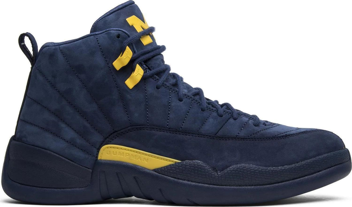 Size 9.5 - Air Jordan 12 Retro Michigan (BQ3180-407)