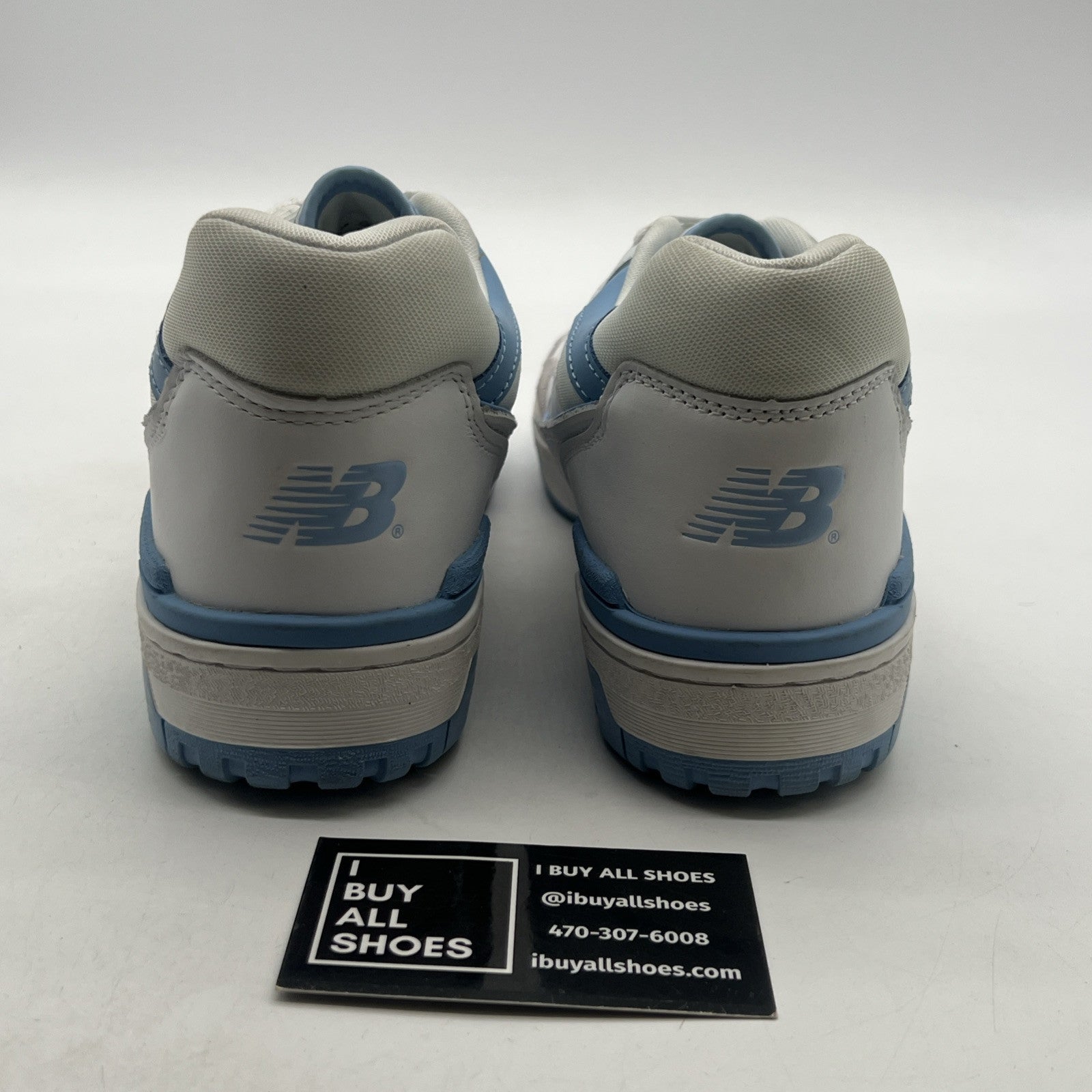 Size 10 - New Balance 550 White Blue Haze (BB550LSB)
