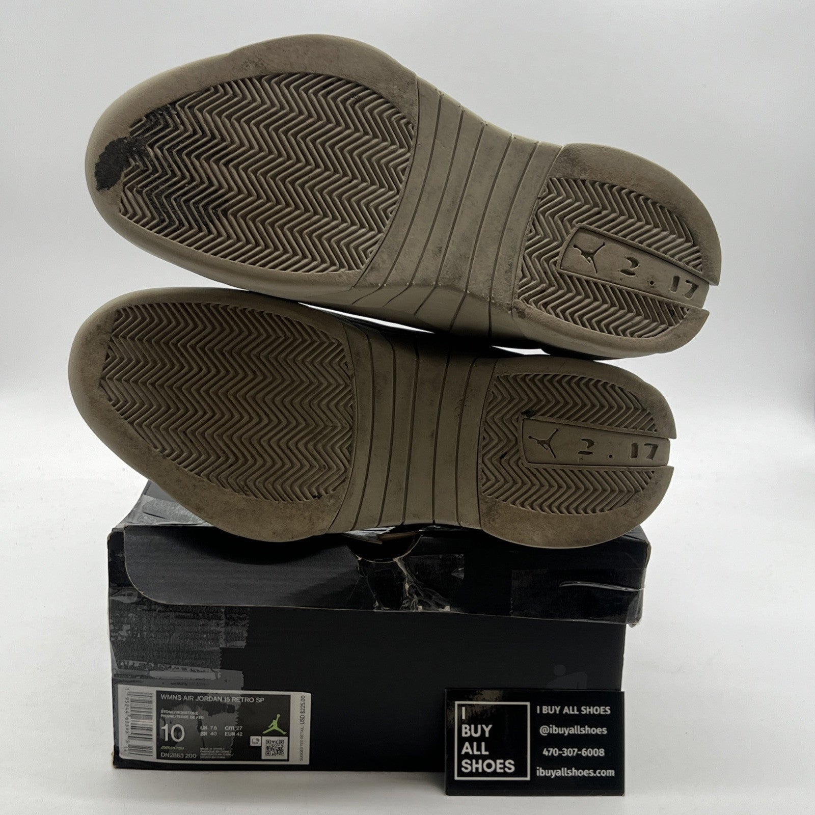 Size 10 - Billie Eilish x Air Jordan 15 Retro Brown W (DN2863-200)
