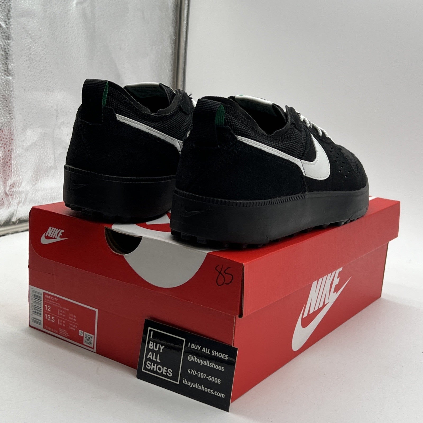 Size 12 - Nike C1TY Black Summit White (FZ3863-006)