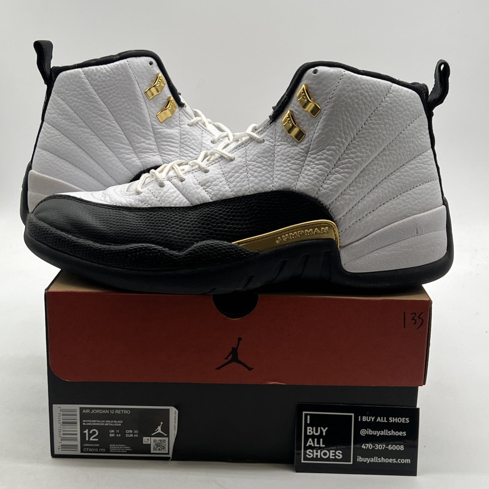 Size 12 - Air Jordan 12 Royalty (CT8013-180)