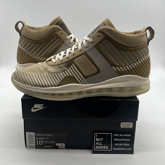Size 10.5 - Nike John Elliott x LeBron Icon QS Parachute Beige (AQ0114-200)