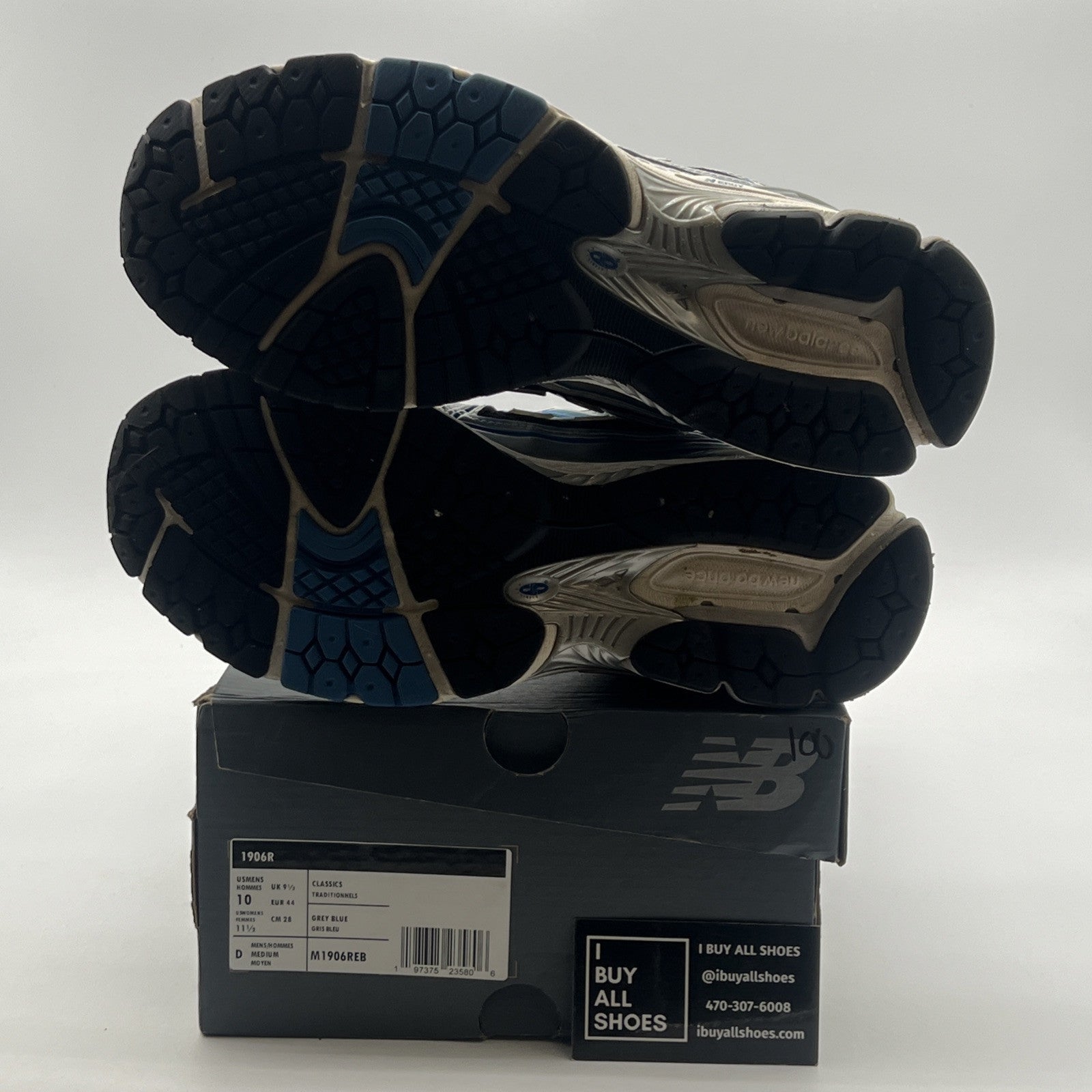 Size 10 - New Balance 1906R Silver Blue Agate (M1906REB)