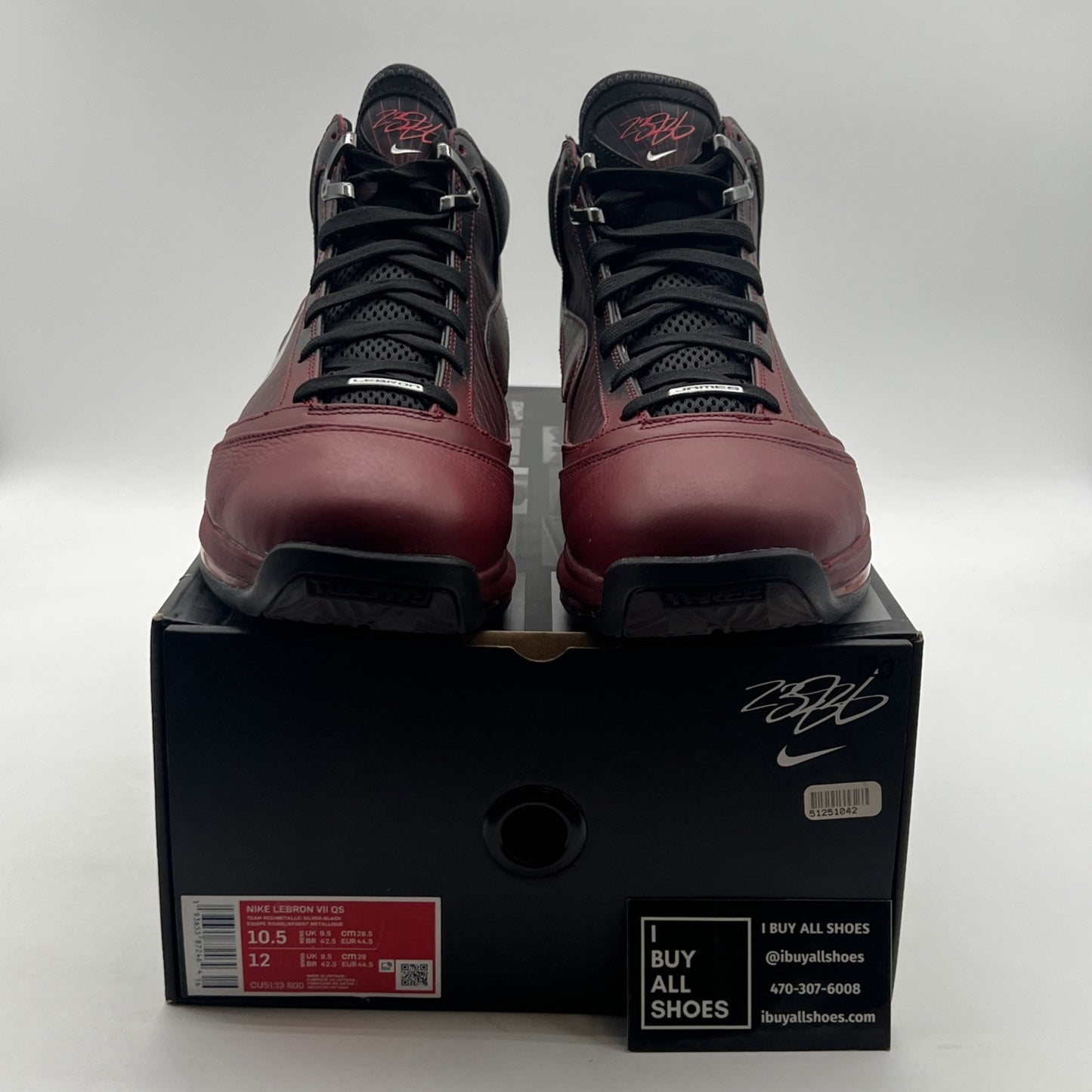 Size 10.5 - Nike Air Max LeBron VII Retro QS Christmas 2019 (CU5133-600)