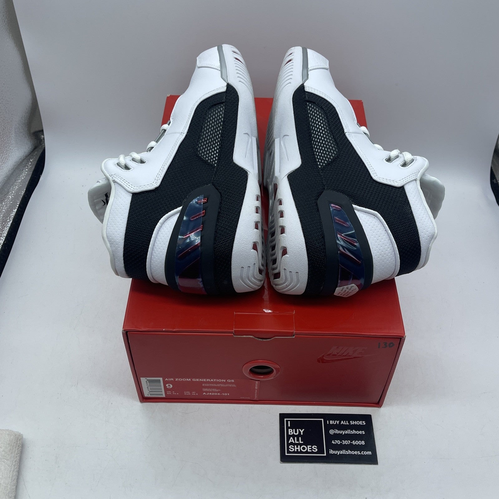 Size 9 - Nike Air Zoom Generation Retro QS Suede 2017 Debut (AJ4204-101)