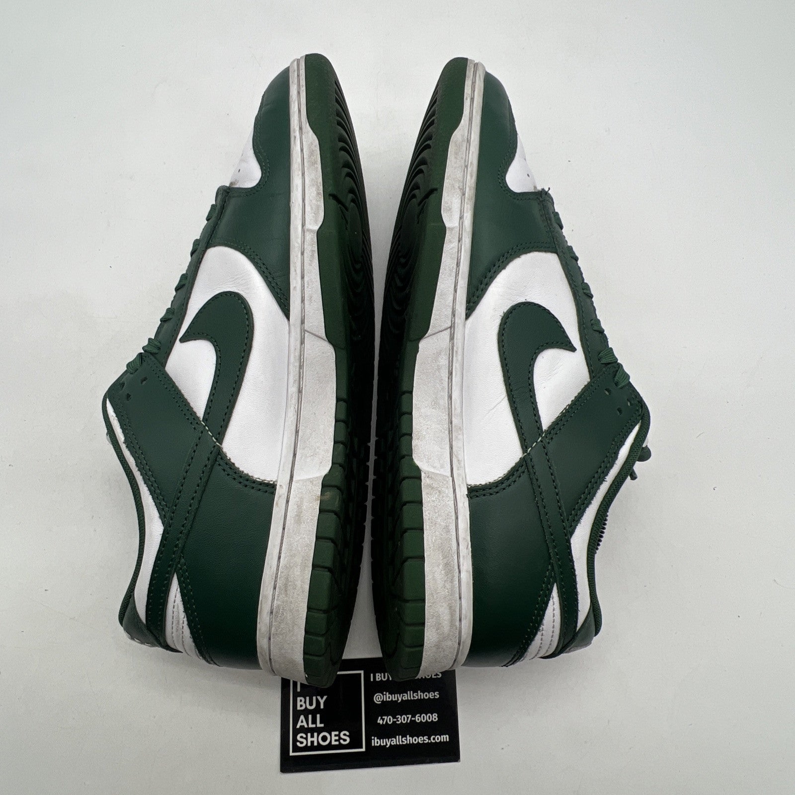 Size 10.5 - Nike Dunk Low Michigan State (DD1391-101)