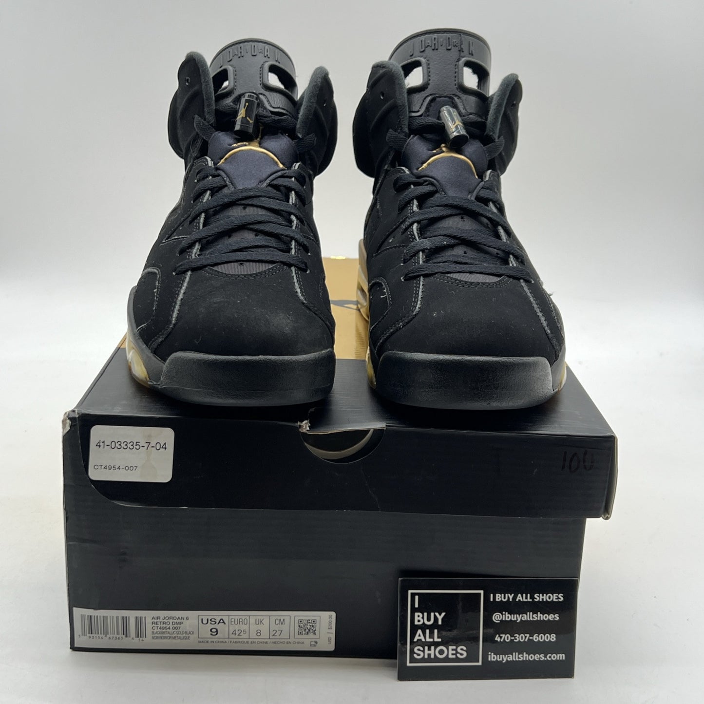 Size 9 - Air Jordan 6 Retro Defining Moments 2020 (CT4954-007)