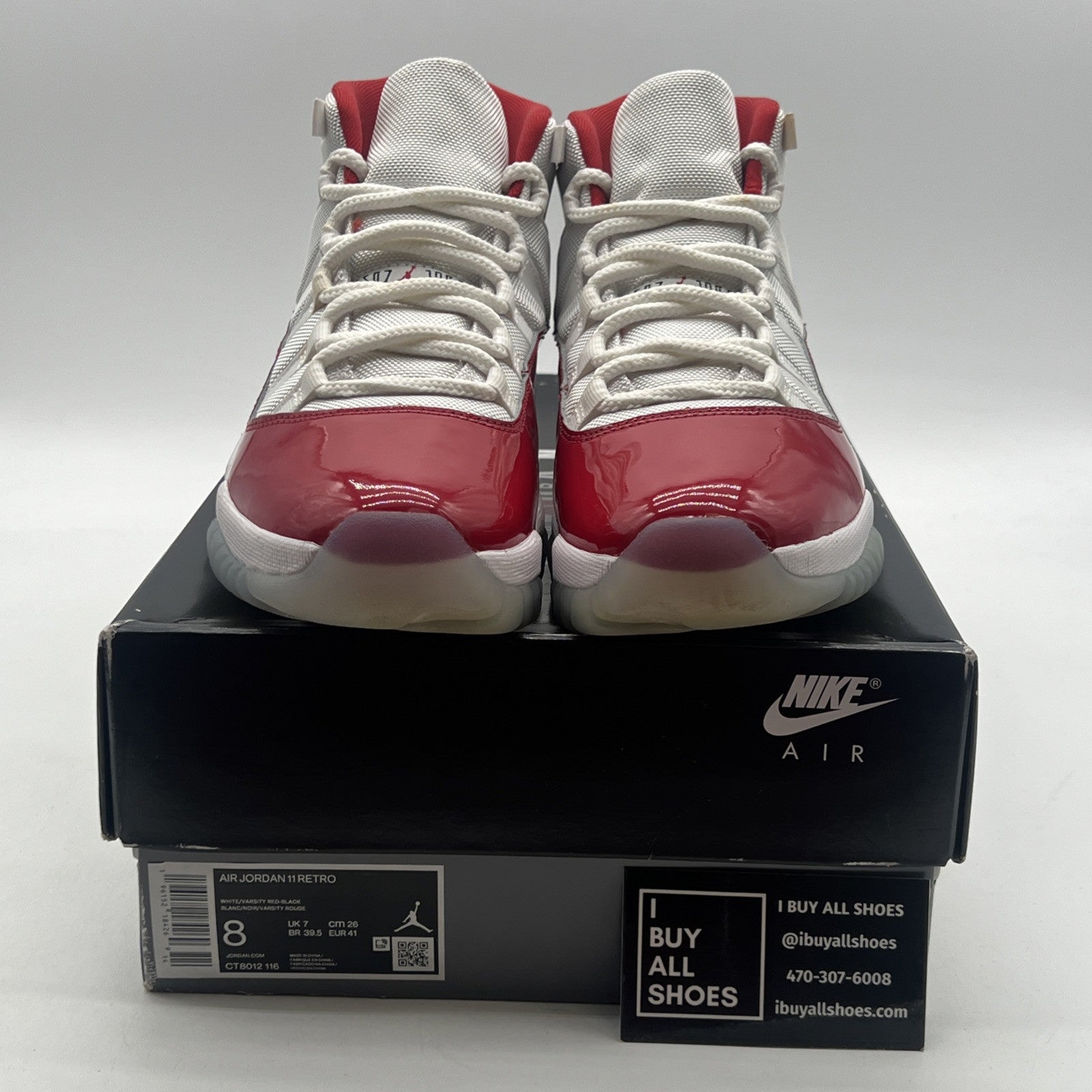 Size 8 - Air Jordan 11 Retro High Cherry (CT8012-116)