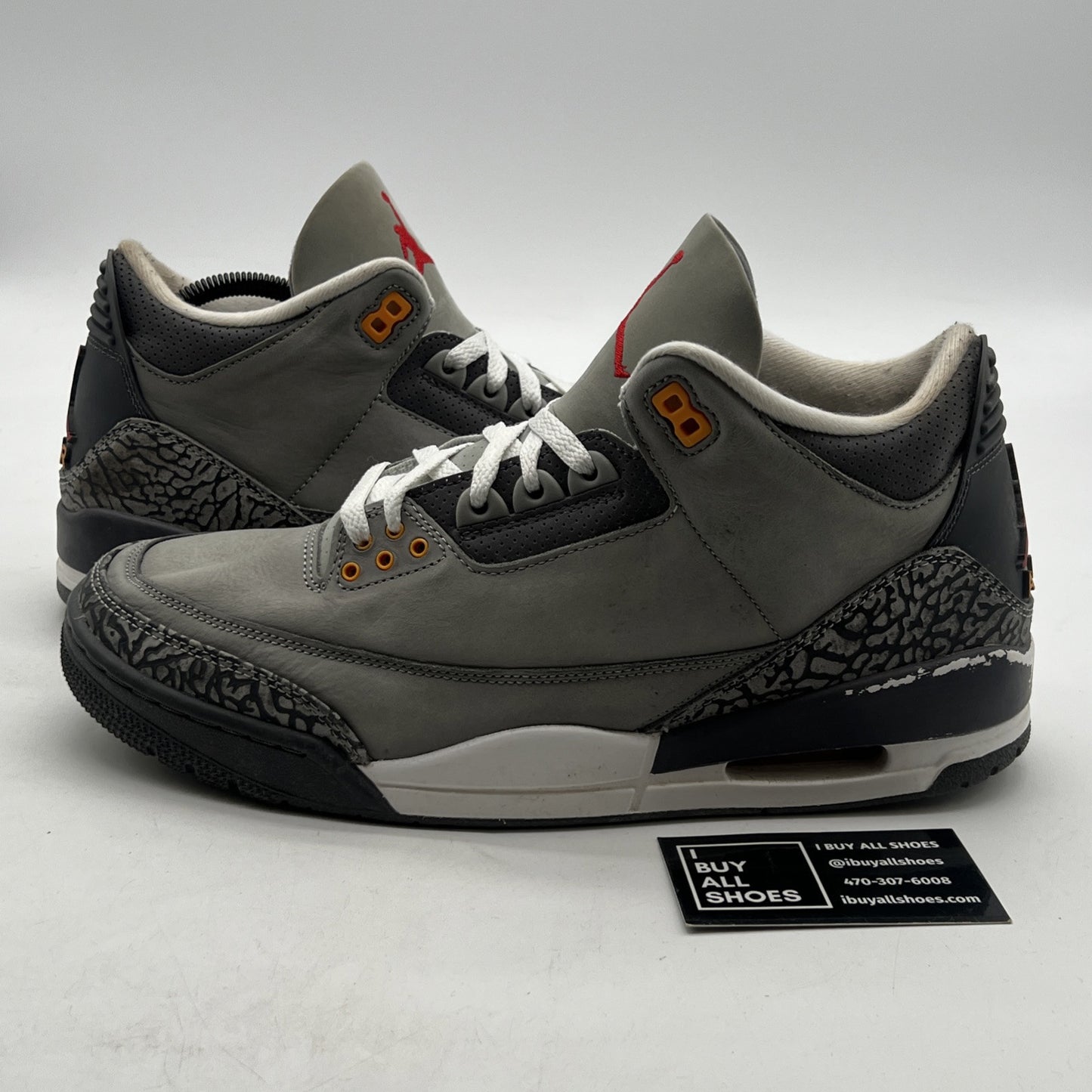 Size 12 - Air Jordan 3 Retro Mid Cool Grey (414571-164)
