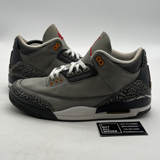 Size 12 - Air Jordan 3 Retro Mid Cool Grey (414571-164)