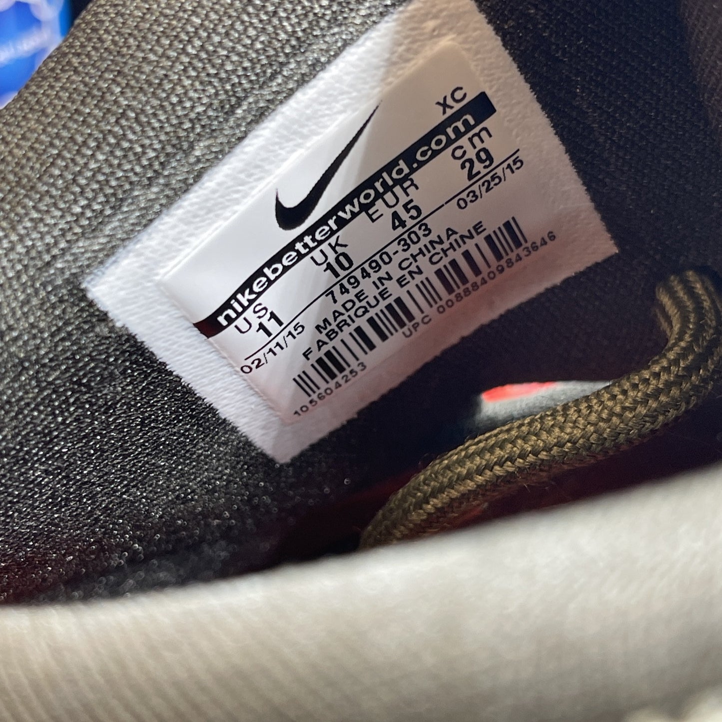 Size 11 - Nike LeBron Soldier 9 Premium Camo Green Black (749490-303)