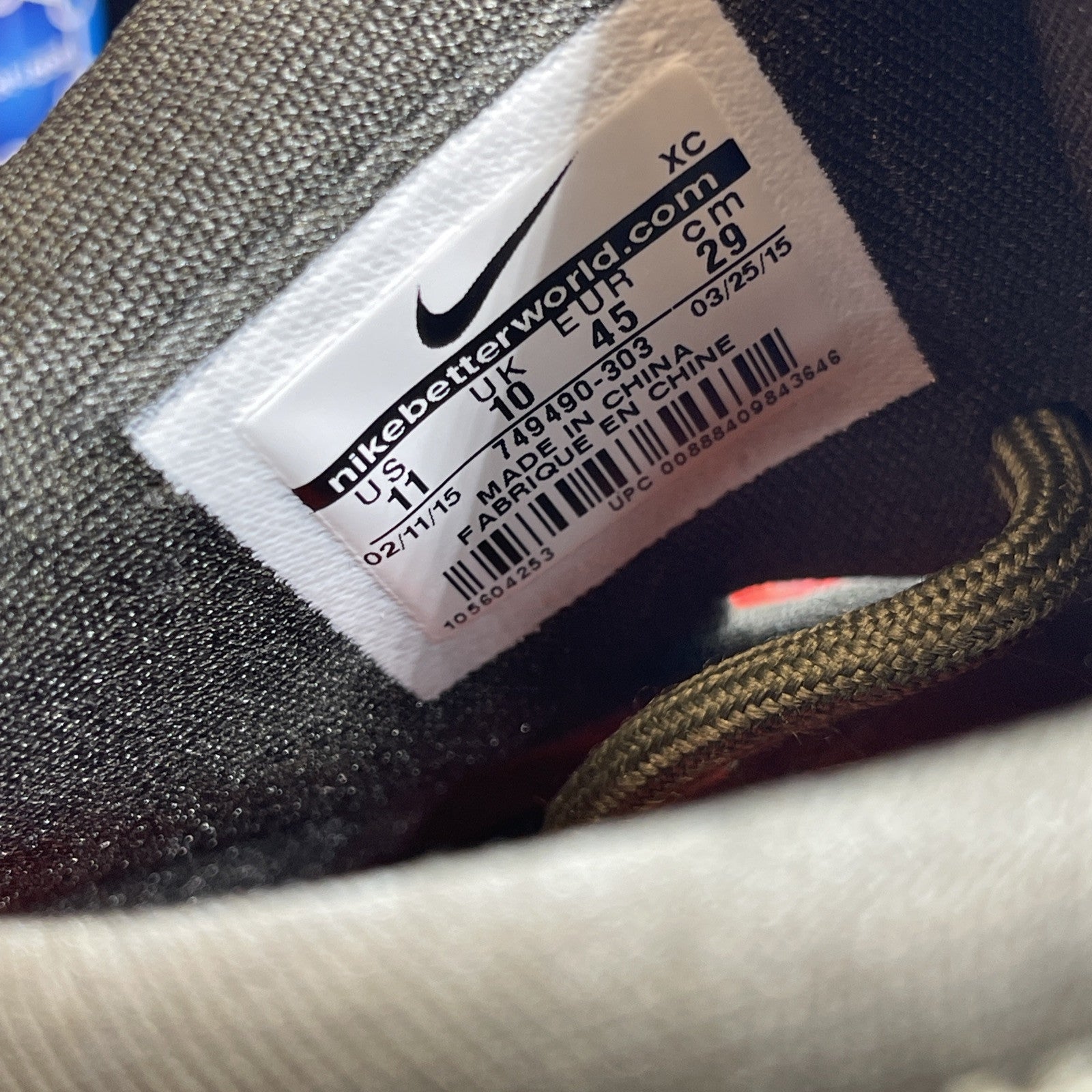 Size 11 - Nike LeBron Soldier 9 Premium Camo Green Black (749490-303)