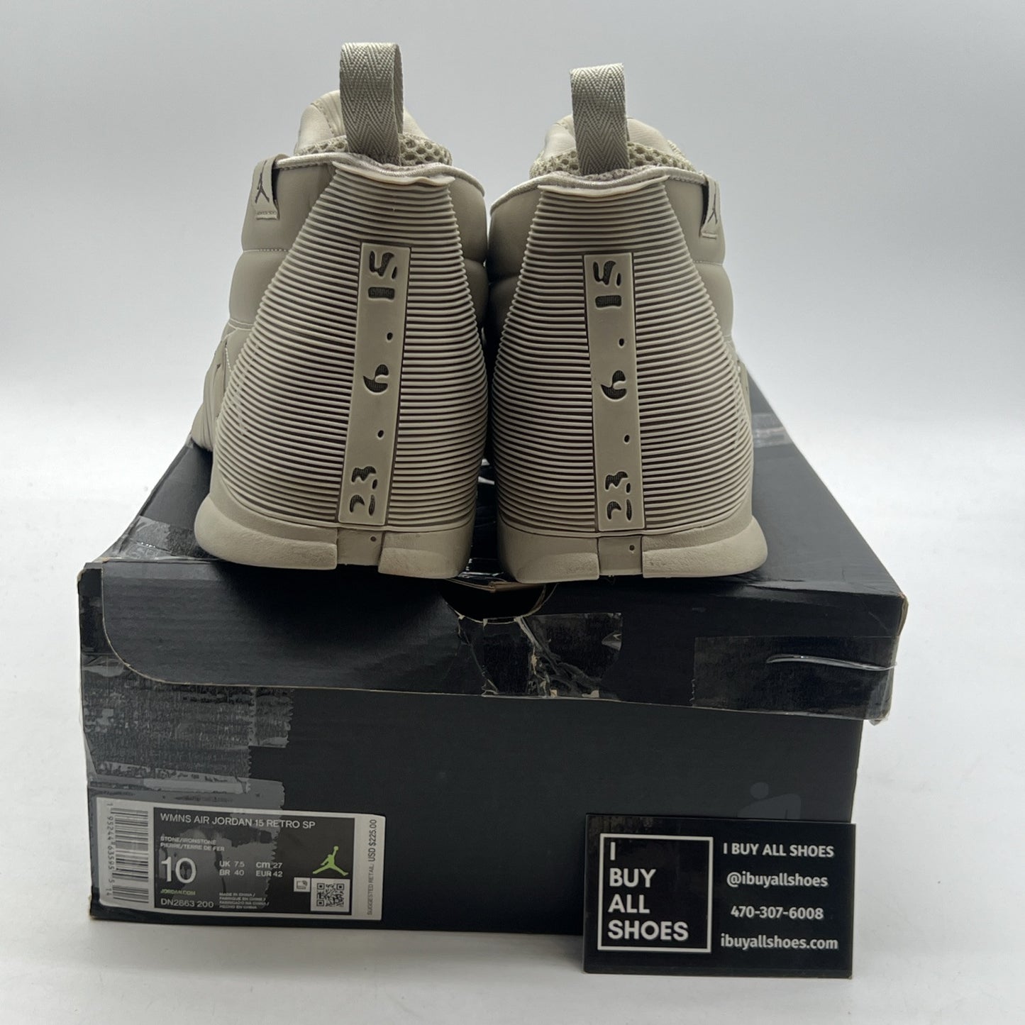 Size 10 - Billie Eilish x Air Jordan 15 Retro Brown W (DN2863-200)