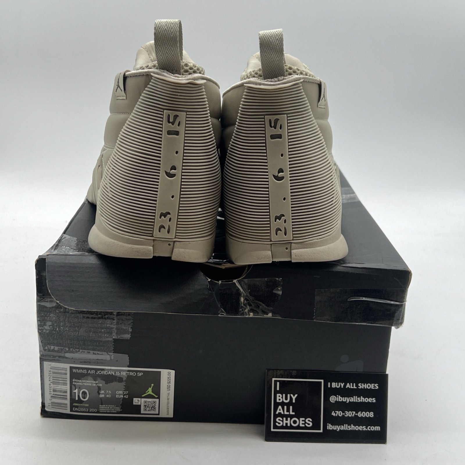 Size 10 - Billie Eilish x Air Jordan 15 Retro Brown W (DN2863-200)