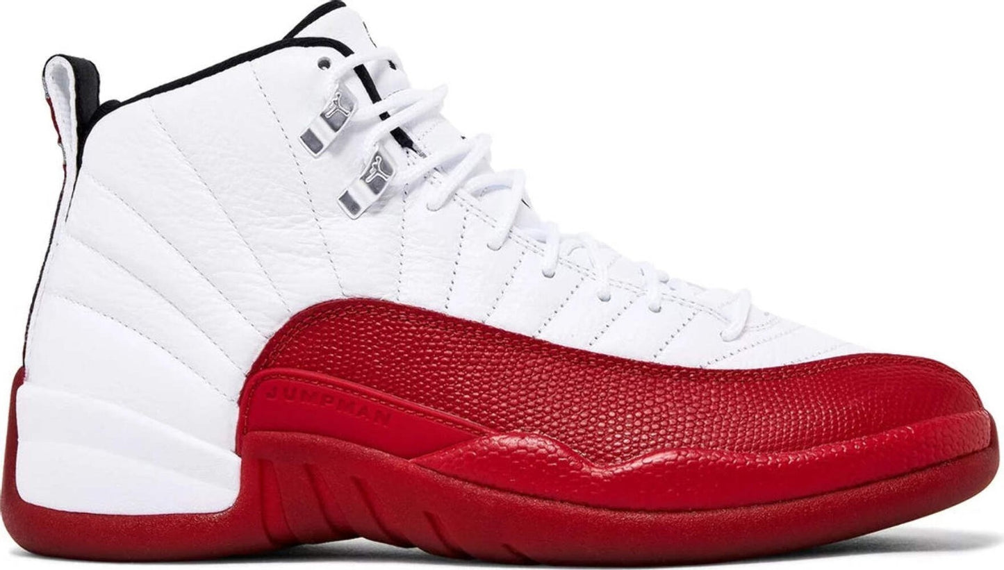 Size 10 - Jordan 12 Retro 2023 Mid Cherry Red White Black Leather (CT8013-116)